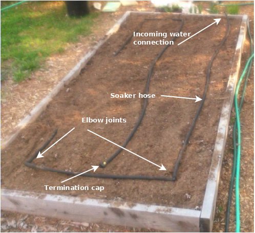 raised bed irrigation design